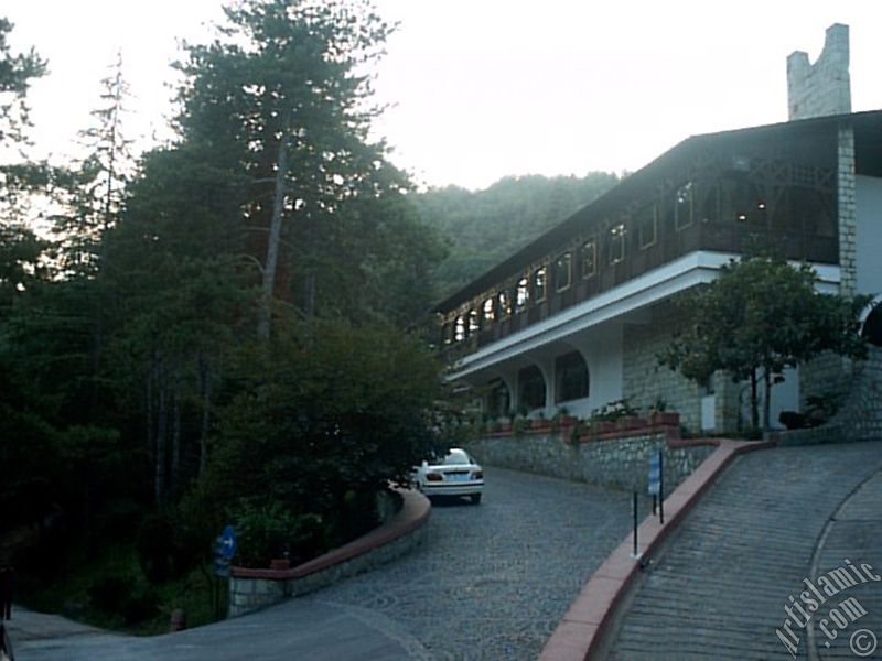 View of Termal-Gokcedere Village in Yalova city of Turkey.
